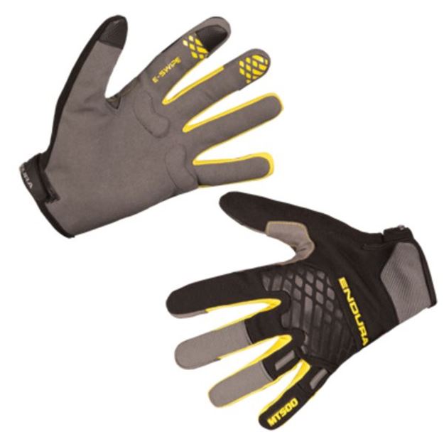 Picture of ENDURA MT500 GLOVE BLACK/YELLOW